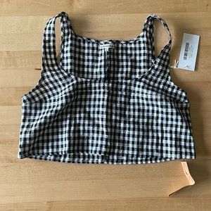 Reformation Adalyn Linen Top NWT